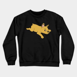 Tired French Bulldog Frenchie Crewneck Sweatshirt